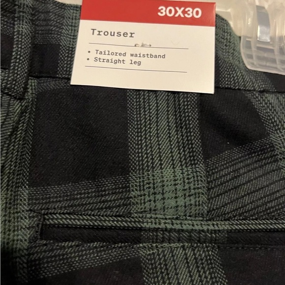 Houston White Set 2 pieces Plaid Blazer And Pant Size S /30x30 - Picture 10 of 10